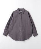 【その他のブランド/Other】のコットンリネン レギュラーカラーシャツ A DAY IN THE LIFE DK.GRAY|ID: prp329100004181127 ipo3291000000028968004