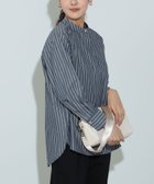 【ビームス ハート/BEAMS HEART】のバンドカラー オーバーシャツブラウス 人気、トレンドファッション・服の通販 founy(ファニー) ファッション Fashion レディースファッション WOMEN トップス・カットソー Tops/Tshirt シャツ/ブラウス Shirts/Blouses カフス Cuffs シンプル Simple ストレート Straight ベスト Vest おすすめ Recommend thumbnail NAVY STRIPE|ID: prp329100004181130 ipo3291000000028968019