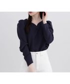 【プロポーション ボディドレッシング/PROPORTION BODY DRESSING】のハートカットシアーブラウス 人気、トレンドファッション・服の通販 founy(ファニー) ファッション Fashion レディースファッション WOMEN トップス・カットソー Tops/Tshirt シャツ/ブラウス Shirts/Blouses ギャザー Gather シアー Sheer シンプル Simple スリーブ Sleeve デニム Denim フェミニン Feminine エレガント 上品 Elegant ビジネス 仕事 通勤 Business thumbnail ネイビー|ID: prp329100004181136 ipo3291000000028968052