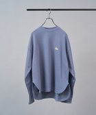 【フリークスストア/FREAK'S STORE】の別注 裏起毛 ワンポイント ラウンド クルー スウェット【限定展開】 24AW ブルーグレー|ID: prp329100004181141 ipo3291000000028968076