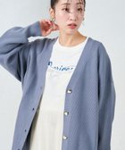 【フリークスストア/FREAK'S STORE】の限定展開 ハートボタンVネック カーディガン 24AW サックスブルー|ID: prp329100004181170 ipo3291000000028968212