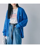 【コーエン/COEN】のPENNEYS(ぺニーズ)別注シャギーVネックカーディガン COBALT|ID:prp329100004181188