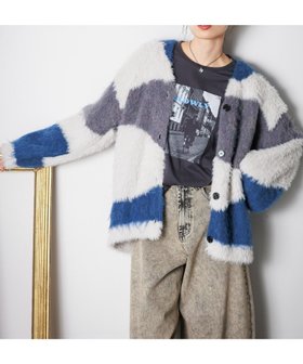 【ラコレ/LAKOLE】のインターシャ配色カーディガン 人気、トレンドファッション・服の通販 founy(ファニー) ファッション Fashion レディースファッション WOMEN トップス・カットソー Tops/Tshirt カーディガン Cardigans インナー Inner カーディガン Cardigan コンパクト Compact ボトム Bottom |ID:prp329100004181193