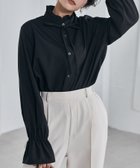 【ラナン/Ranan】のプチフリルリボン付きブラウス 人気、トレンドファッション・服の通販 founy(ファニー) ファッション Fashion レディースファッション WOMEN トップス・カットソー Tops/Tshirt シャツ/ブラウス Shirts/Blouses エレガント 上品 Elegant シンプル Simple スリーブ Sleeve フリル Frills ポケット Pocket おすすめ Recommend thumbnail ブラック|ID: prp329100004181233 ipo3291000000028968593