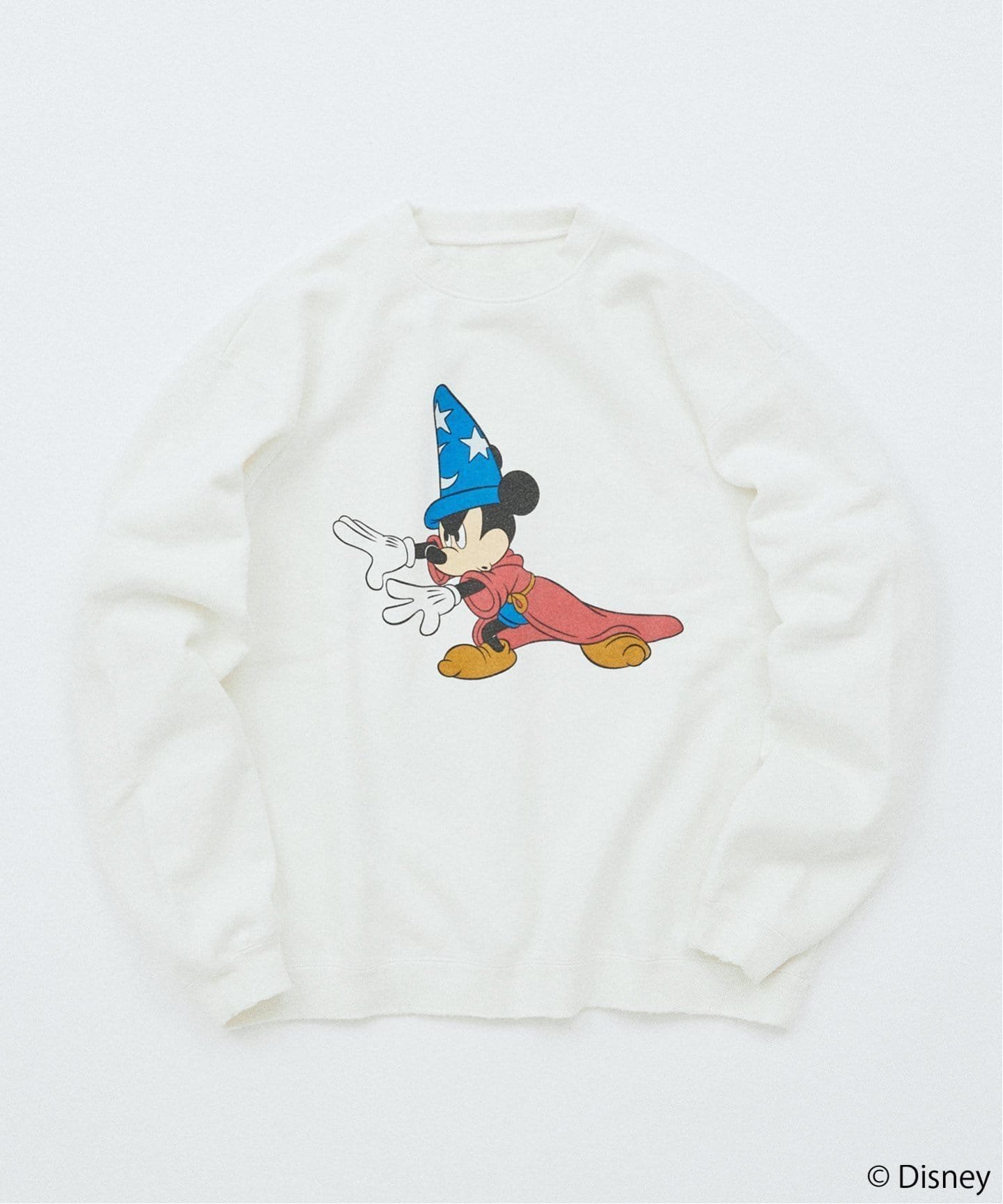 【ジャーナルスタンダード/JOURNAL STANDARD / MEN】の『ファンタジア』MICKEY MOUSE / ミッキーマウス 別注 ダメージスウェット インテリア・キッズ・メンズ・レディースファッション・服の通販 founy(ファニー) 　ファッション　Fashion　メンズファッション　MEN　スウェット　Sweat　スペシャル　Special　プリント　Print　ヴィンテージ　Vintage　別注　Special Order　ホワイト|ID: prp329100004181252 ipo3291000000029494379