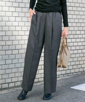 【アーバンリサーチ ドアーズ/URBAN RESEARCH DOORS】のFORK SPOON ウールライクツイルイージーパンツ 人気、トレンドファッション・服の通販 founy(ファニー) ファッション Fashion レディースファッション WOMEN パンツ Pants スウェット Sweat ストレート Straight センター Center ベーシック Basic リラックス Relax 冬 Winter A/W・秋冬 Aw・Autumn/Winter・Fw・Fall-Winter 2024年 2024 エレガント 上品 Elegant 2024-2025秋冬・A/W Aw/Autumn/Winter/Fw/Fall/2024-2025 |ID:prp329100004181316