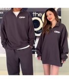 【ギャップ/GAP】のGAPロゴ ハーフジップアップ プルオーバー(ユニセックス) SOFT_BLACK|ID: prp329100004181385 ipo3291000000029049420