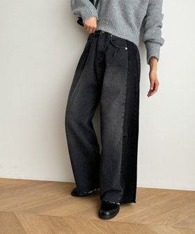 【キャナルジーン/CANAL JEAN】のdiggity(ディギティ) 切替カットオフデニムパンツ 人気、トレンドファッション・服の通販 founy(ファニー) ファッション Fashion レディースファッション WOMEN パンツ Pants デニムパンツ Denim Pants おすすめ Recommend カットオフ Cut Off コンパクト Compact シンプル Simple ストレッチ Stretch タンク Tank デニム Denim バランス Balance バルーン Balloon ポケット Pocket 切替 Switching |ID:prp329100004181387