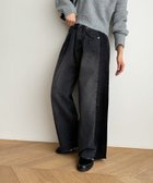 【キャナルジーン/CANAL JEAN】のdiggity(ディギティ) 切替カットオフデニムパンツ 人気、トレンドファッション・服の通販 founy(ファニー) ファッション Fashion レディースファッション WOMEN パンツ Pants デニムパンツ Denim Pants おすすめ Recommend カットオフ Cut Off コンパクト Compact シンプル Simple ストレッチ Stretch タンク Tank デニム Denim バランス Balance バルーン Balloon ポケット Pocket 切替 Switching thumbnail ブラック|ID: prp329100004181387 ipo3291000000029219303