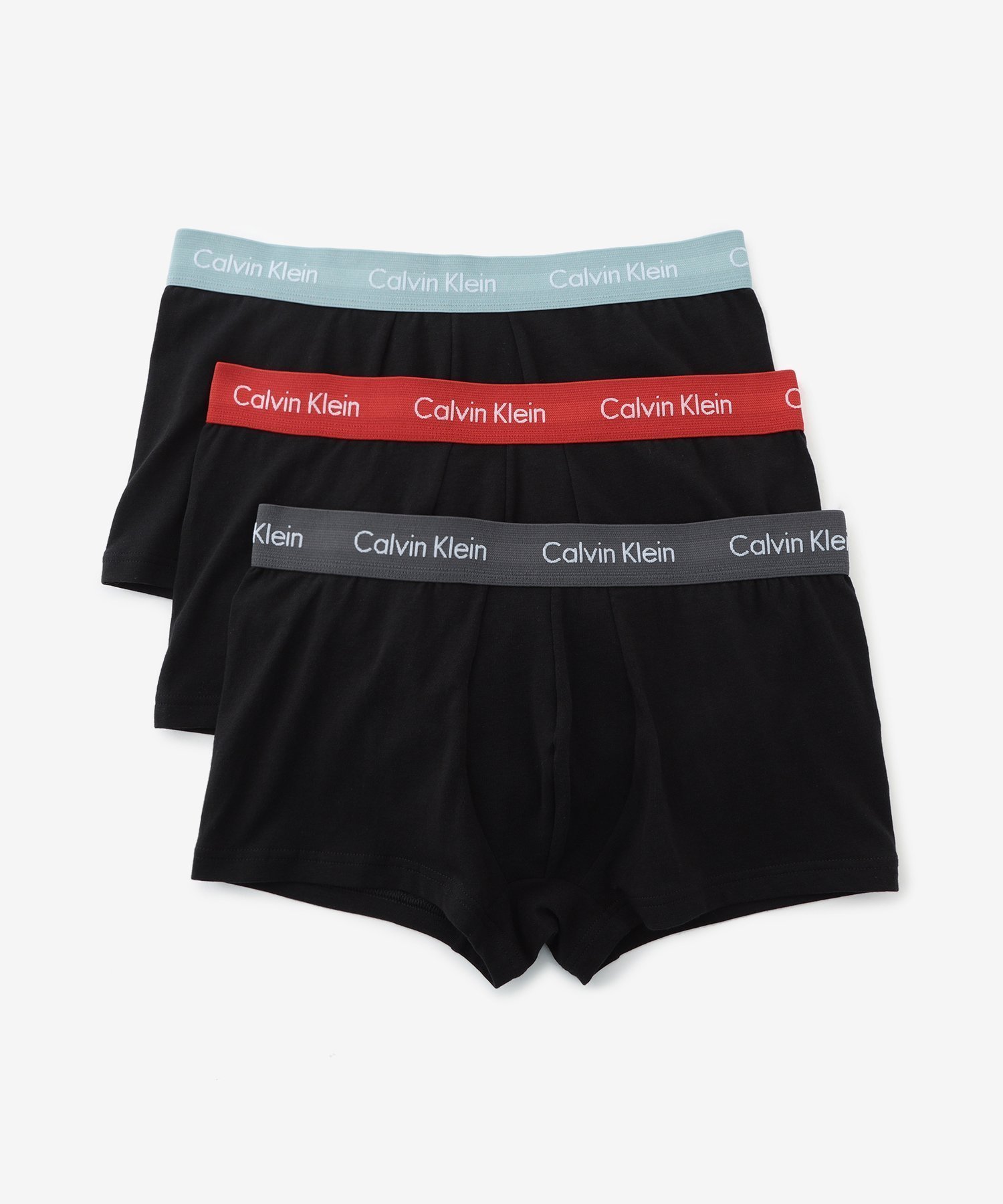 【カルバンクライン/Calvin Klein / MEN】の【公式ショップ】 カルバンクライン Low Rise Trunk 3pk Calvin Klein Underwear U2664 インテリア・キッズ・メンズ・レディースファッション・服の通販 founy(ファニー) 　ファッション　Fashion　メンズファッション　MEN　アンダー　Under　ストレッチ　Stretch　フィット　Fit　BLK/POMPIAN_RED|ID: prp329100004181390 ipo3291000000029499797