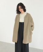 【レプシィム ローリーズファーム/LEPSIM LOWRYS FARM】のライトボアパイピングコート 人気、トレンドファッション・服の通販 founy(ファニー) ファッション Fashion レディースファッション WOMEN アウター Coat Outerwear コート Coats おすすめ Recommend パイピング Piping パーカー Hoodie エレガント 上品 Elegant 人気 Popularity thumbnail オリーブ73|ID: prp329100004181593 ipo3291000000029966958