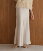 【バブ ブージュルード/Bab Bou Jeloud】のサテンナロースカート 人気、トレンドファッション・服の通販 founy(ファニー) ファッション Fashion レディースファッション WOMEN スカート Skirt エレガント 上品 Elegant サテン Satin トレンド Trend ドレープ Drape フィット Fit thumbnail BEIGE|ID: prp329100004181734 ipo3291000000028970546