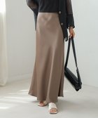 【バブ ブージュルード/Bab Bou Jeloud】のサテンナロースカート 人気、トレンドファッション・服の通販 founy(ファニー) ファッション Fashion レディースファッション WOMEN スカート Skirt エレガント 上品 Elegant サテン Satin トレンド Trend ドレープ Drape フィット Fit thumbnail MOCHA|ID: prp329100004181734 ipo3291000000028970547