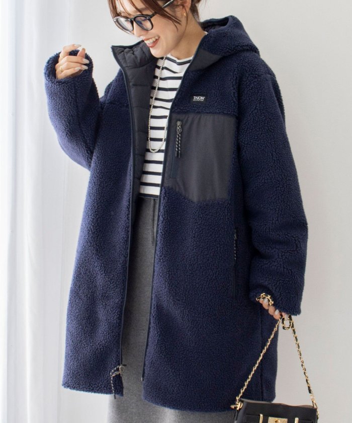 【ノーリーズ/NOLLEY'S】の【WEB限定】【TAION/タイオン】別注ボア×ダウンフードコート(リバーシブル) 24AW インテリア・キッズ・メンズ・レディースファッション・服の通販 founy(ファニー) https://founy.com/ ファッション Fashion レディースファッション WOMEN アウター Coat Outerwear コート Coats 2024年 2024 2024-2025秋冬・A/W Aw/Autumn/Winter/Fw/Fall/2024-2025 キルティング Quilting ダウン Down ポケット Pocket リバーシブル Reversible レオパード Leopard ロング Long 人気 Popularity 別注 Special Order 定番 Standard |ID: prp329100004181896 ipo3291000000030142342