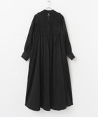 【アーバンリサーチ ロッソ/URBAN RESEARCH ROSSO】のTORRAZZO DONNA Knit Broad Cloth Maxi One-piece BLACK|ID: prp329100004181901 ipo3291000000028971194