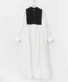 【アーバンリサーチ ロッソ/URBAN RESEARCH ROSSO】のTORRAZZO DONNA Knit Broad Cloth Maxi One-piece WHITE|ID: prp329100004181901 ipo3291000000028971195