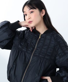 【ビームス ハート/BEAMS HEART】のo/シャーリングzipBZ 人気、トレンドファッション・服の通販 founy(ファニー) ファッション Fashion レディースファッション WOMEN ウェーブ Wave シャーリング Shirring |ID:prp329100004181908