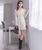 【クリア/clear】のパフスリーブウエストタックシャツミニワンピース 人気、トレンドファッション・服の通販 founy(ファニー) ファッション Fashion レディースファッション WOMEN ワンピース Dress おすすめ Recommend ショート Short ジャケット Jacket スリーブ Sleeve ベスト Vest thumbnail BE|ID: prp329100004181916 ipo3291000000028971252