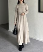 【ゼヴォン/Thevon】のハイネックビスチェ切替ニットワンピース 人気、トレンドファッション・服の通販 founy(ファニー) ファッション Fashion レディースファッション WOMEN ワンピース Dress ニットワンピース Knit Dresses 2024年 2024 2024-2025秋冬・A/W Aw/Autumn/Winter/Fw/Fall/2024-2025 ジャケット Jacket スニーカー Sneakers スリット Slit ダウン Down トレンド Trend ハイネック High Neck ビスチェ Bustier ブルゾン Blouson 冬 Winter 切替 Switching 定番 Standard 秋 Autumn/Fall thumbnail グレージュ|ID: prp329100004182060 ipo3291000000028971810