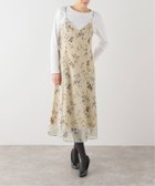 【ラ トータリテ/La TOTALITE】のシアーフラワープリントキャミワンピース 人気、トレンドファッション・服の通販 founy(ファニー) ファッション Fashion レディースファッション WOMEN ワンピース Dress キャミワンピース No Sleeve Dresses 2024年 2024 2024-2025秋冬・A/W Aw/Autumn/Winter/Fw/Fall/2024-2025 インナー Inner エアリー Airy シアー Sheer フェミニン Feminine リボン Ribbon thumbnail ベージュ|ID: prp329100004182174 ipo3291000000028972281