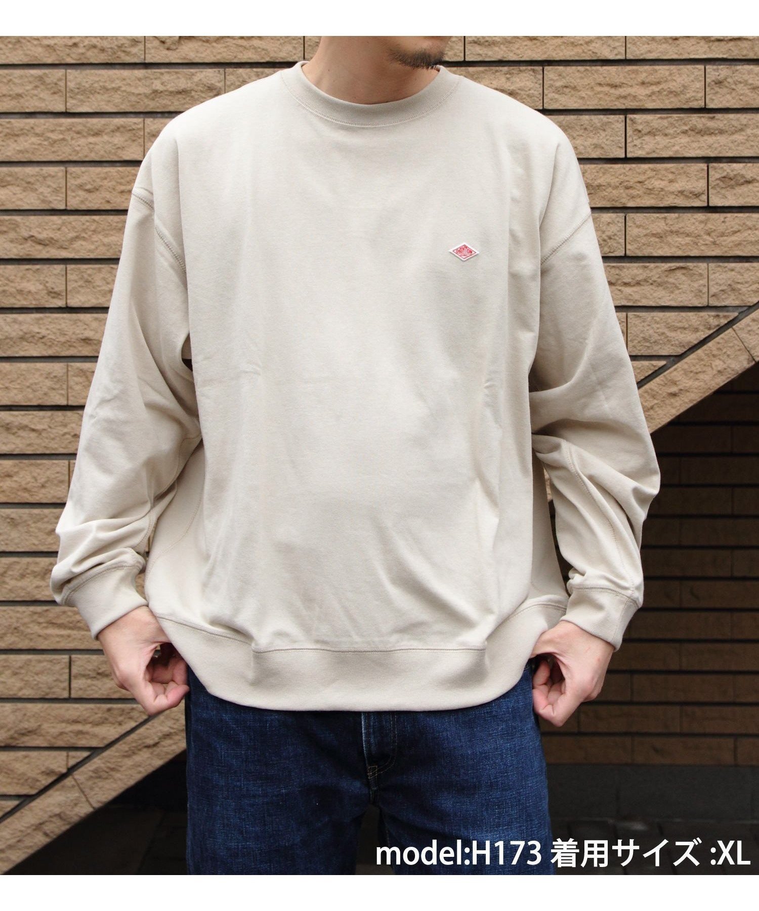 【その他のブランド/Other】のDANTON/SWEAT T-SHIRT DT-C0204 インテリア・キッズ・メンズ・レディースファッション・服の通販 founy(ファニー) 　ファッション　Fashion　レディースファッション　WOMEN　トップス・カットソー　Tops/Tshirt　シャツ/ブラウス　Shirts/Blouses　パーカ　Sweats　ロング / Tシャツ　T-Shirts　スウェット　Sweat　カットソー　Cut And Sew　GRYGE|ID: prp329100004182295 ipo3291000000029051816