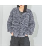 【ジーナシス/JEANASiS】のスラブニットファーVカーディガン 人気、トレンドファッション・服の通販 founy(ファニー) ファッション Fashion レディースファッション WOMEN トップス・カットソー Tops/Tshirt ニット Knit Tops カーディガン Cardigans A/W・秋冬 Aw・Autumn/Winter・Fw・Fall-Winter おすすめ Recommend インナー Inner カーディガン Cardigan タンク Tank タートル Turtle デニム Denim ミックス Mix 冬 Winter 羽織 Haori thumbnail グレー系その他|ID: prp329100004182348 ipo3291000000029555134