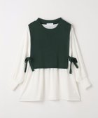 【その他のブランド/Other】のニットベスト+ブラウス -ハンドウォッシャブル- A DAY IN THE LIFE DK.GREEN|ID: prp329100004182390 ipo3291000000029485846