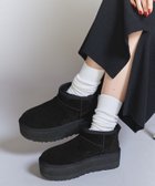 【ビューティ&ユース ユナイテッドアローズ/BEAUTY&YOUTH / UNITED ARROWS】のUGG ウルトラミニ プラットフォーム ブーツ 人気、トレンドファッション・服の通販 founy(ファニー) ファッション Fashion レディースファッション WOMEN アシンメトリー Asymmetry 厚底 Platforms くるぶし Ankle カリフォルニア California クラシック Classic シューズ Shoes トレンド Trend 人気 Popularity フォルム Form ライニング Lining おすすめ Recommend thumbnail BLACK|ID: prp329100004182456 ipo3291000000028973583