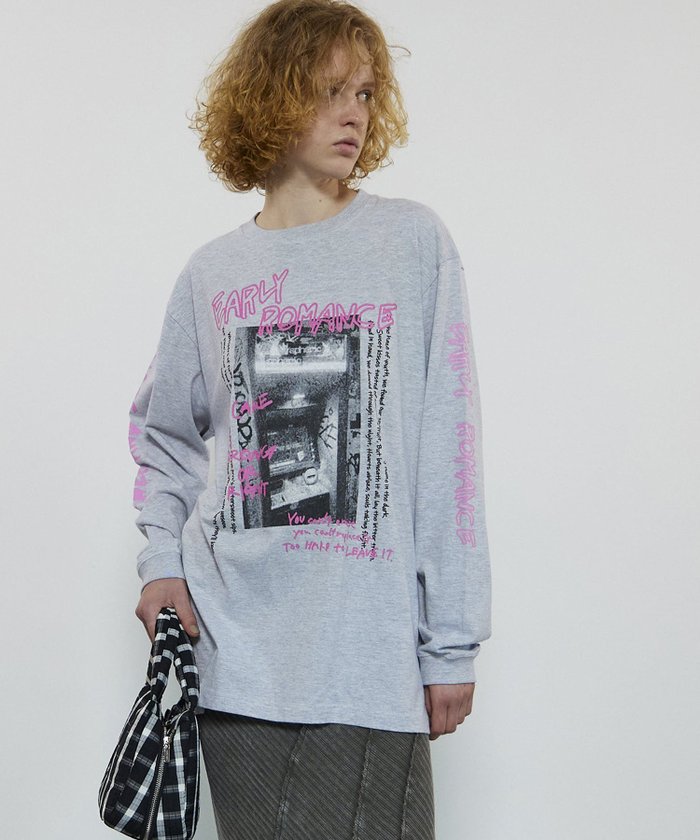 【メゾンスペシャル/MAISON SPECIAL】のEARLYROMANCE Long Sleeve T-shirt インテリア・キッズ・メンズ・レディースファッション・服の通販 founy(ファニー) https://founy.com/ ファッション Fashion レディースファッション WOMEN トップス・カットソー Tops/Tshirt シャツ/ブラウス Shirts/Blouses ロング / Tシャツ T-Shirts ウォッシャブル Washable グラフィック Graphic スリーブ Sleeve プリント Print ロング Long |ID: prp329100004182469 ipo3291000000029085260