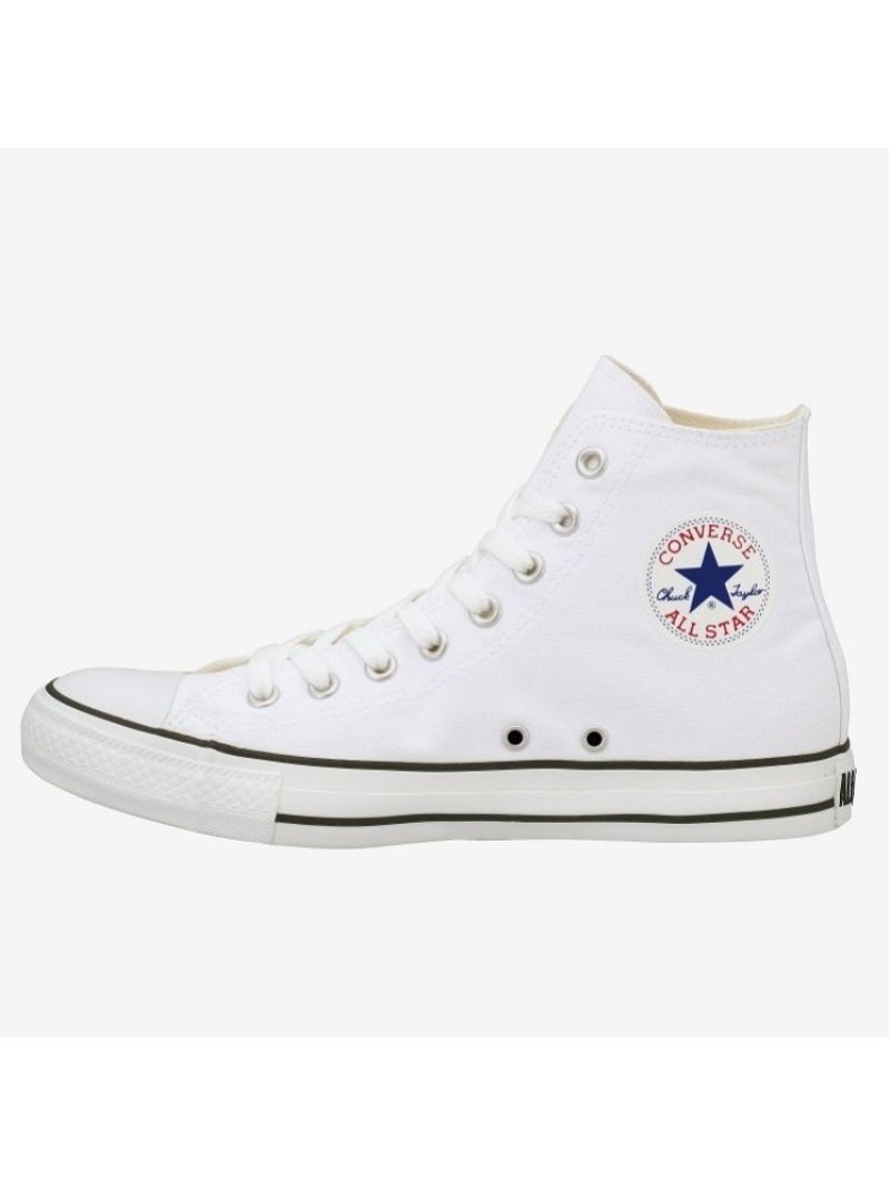 【コンバース/CONVERSE】の【CONVERSE 公式】CANVAS ALL STAR COLORS HI / 【コンバース 公式】キャンバス オールスター カラーズ HI ハイカット インテリア・キッズ・メンズ・レディースファッション・服の通販 founy(ファニー) 　ファッション　Fashion　レディースファッション　WOMEN　キャンバス　Canvas　ベーシック　Basic　ラバー　Rubber　定番　Standard　ホワイト/ブラック|ID: prp329100004182480 ipo3291000000028973680