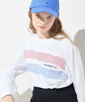 【トミーヒルフィガー/TOMMY HILFIGER】のTOMMY HILFIGER(トミーヒルフィガー) チェストヒルフィガー85ロングスリーブTシャツ 人気、トレンドファッション・服の通販 founy(ファニー) ファッション Fashion レディースファッション WOMEN トップス・カットソー Tops/Tshirt シャツ/ブラウス Shirts/Blouses ロング / Tシャツ T-Shirts インナー Inner カーディガン Cardigan ジャケット Jacket スポーティ Sporty スリーブ Sleeve フロント Front ロング Long |ID:prp329100004182530