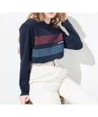 【トミーヒルフィガー/TOMMY HILFIGER】のTOMMY HILFIGER(トミーヒルフィガー) チェストヒルフィガー85ロングスリーブTシャツ 人気、トレンドファッション・服の通販 founy(ファニー) ファッション Fashion レディースファッション WOMEN トップス・カットソー Tops/Tshirt シャツ/ブラウス Shirts/Blouses ロング / Tシャツ T-Shirts インナー Inner カーディガン Cardigan ジャケット Jacket スポーティ Sporty スリーブ Sleeve フロント Front ロング Long thumbnail ネイビー|ID: prp329100004182530 ipo3291000000028973920