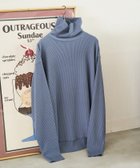 【フリークスストア/FREAK'S STORE】のワッフル タートルネック チュニック プルオーバー【限定展開】 24AW 人気、トレンドファッション・服の通販 founy(ファニー) ファッション Fashion レディースファッション WOMEN トップス・カットソー Tops/Tshirt プルオーバー Pullover タートルネック Turtleneck 2024年 2024 2024-2025秋冬・A/W Aw/Autumn/Winter/Fw/Fall/2024-2025 A/W・秋冬 Aw・Autumn/Winter・Fw・Fall-Winter 冬 Winter ショルダー Shoulder スリーブ Sleeve タートルネック Turtleneck チュニック Tunic トレンド Trend ドロップ Drop ラウンド Round ルーズ Loose ワッフル Waffle 人気 Popularity 定番 Standard thumbnail ブルー|ID: prp329100004182539 ipo3291000000028973972