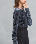 【アーバンリサーチ ロッソ/URBAN RESEARCH ROSSO】の『WEB限定』クラッシュベロアシャーリングカットソー 人気、トレンドファッション・服の通販 founy(ファニー) ファッション Fashion レディースファッション WOMEN トップス・カットソー Tops/Tshirt カットソー Cut and Sewn ベロア Velour 2024年 2024 2024-2025秋冬・A/W Aw/Autumn/Winter/Fw/Fall/2024-2025 A/W・秋冬 Aw・Autumn/Winter・Fw・Fall-Winter 冬 Winter インナー Inner カットソー Cut And Sew カーディガン Cardigan クラッシュ Crash シャーリング Shirring フィット Fit ベロア Velor 夏 Summer 秋 Autumn/Fall thumbnail NAVY|ID: prp329100004182605 ipo3291000000028974297