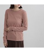 【コーエン/COEN】のシアーボーダーロングスリーブTシャツ 人気、トレンドファッション・服の通販 founy(ファニー) ファッション Fashion レディースファッション WOMEN トップス・カットソー Tops/Tshirt シャツ/ブラウス Shirts/Blouses ロング / Tシャツ T-Shirts おすすめ Recommend キャミ Cami コンパクト Compact スリーブ Sleeve タンク Tank タートルネック Turtleneck フェミニン Feminine ボトム Bottom ボーダー Border ロング Long thumbnail MD.BROWN|ID: prp329100004182657 ipo3291000000029189444