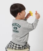 【デビロック/devirock / KIDS】のデビラボ BOXシルエット プリント トレーナー トップス パーカー トレーナー 012-ロゴ3-杢グレー|ID: prp329100004183702 ipo3291000000029426959