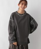 【グローバルワーク/GLOBAL WORK】の乾きやすいステッチプルオーバー/145621 人気、トレンドファッション・服の通販 founy(ファニー) ファッション Fashion レディースファッション WOMEN トップス・カットソー Tops/Tshirt プルオーバー Pullover シンプル Simple トレンド Trend 冬 Winter thumbnail スミクロ19|ID: prp329100004184045 ipo3291000000028989092