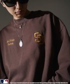 【フリークスストア/FREAK'S STORE】のMLB 別注ボースサイドロゴスウェット【限定展開】 24AW ブラウン×SD|ID: prp329100004184050 ipo3291000000029415300