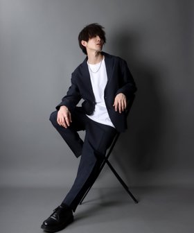 【シトリー/SITRY / MEN】のSITRY/セットアップ メンズ ポリトロ テーラード ジャケット テーパードパンツ 人気、トレンドファッション・服の通販 founy(ファニー) ファッション Fashion メンズファッション MEN ボトムス Bottoms/Men インナー Inner 今季 This Season シンプル Simple ジャケット Jacket スキニー Skinny スニーカー Sneakers スラックス Slacks セットアップ Set Up テーパード Tapered テーラード Tailored トレーナー Trainer 定番 Standard バランス Balance パーカー Hoodie ファブリック Fabric ポケット Pocket メンズ Mens リラックス Relax おすすめ Recommend エレガント 上品 Elegant |ID:prp329100004184142