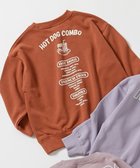 【デビロック/devirock / KIDS】のデビラボ BOXシルエット プリント トレーナー トップス パーカー トレーナー 027-ホットドッグ-キャロット|ID: prp329100004184198 ipo3291000000029474150