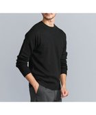 【ビューティ&ユース ユナイテッドアローズ/BEAUTY&YOUTH / UNITED ARROWS / MEN】の【WEB限定 WARDROBE SMART】マシーンウォッシャブル ウールミックス アゼ クルーネック BLACK|ID: prp329100004184235 ipo3291000000029539327