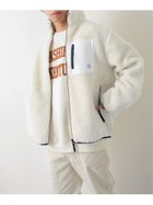 【ジップファイブ/ZIP FIVE】のボアフリースジャケット 人気、トレンドファッション・服の通販 founy(ファニー) ファッション Fashion レディースファッション WOMEN アウター Coat Outerwear ジャケット Jackets ウォーム Worm ジャケット Jacket スタンド Stand モコモコ Fluffy 冬 Winter thumbnail S/WHITE|ID: prp329100004184586 ipo3291000000028991493