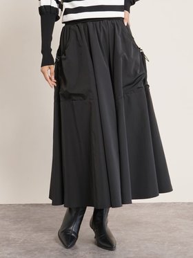 【ヴァン/Vin】のドロストポケットデザインスカート 人気、トレンドファッション・服の通販 founy(ファニー) ファッション Fashion レディースファッション WOMEN スカート Skirt コンパクト Compact スタイリッシュ Stylish タフタ Taffeta ドローコード Draw Cord バランス Balance フレアースカート Flared Skirt ポケット Pocket |ID:prp329100004184886