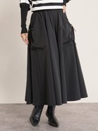 【ヴァン/Vin】のドロストポケットデザインスカート 人気、トレンドファッション・服の通販 founy(ファニー) ファッション Fashion レディースファッション WOMEN スカート Skirt コンパクト Compact スタイリッシュ Stylish タフタ Taffeta ドローコード Draw Cord バランス Balance フレアースカート Flared Skirt ポケット Pocket thumbnail ブラック|ID: prp329100004184886 ipo3291000000029168580