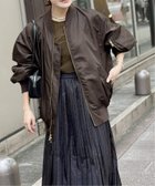 【ジャーナルスタンダード/JOURNAL STANDARD】の《追加》ダブルジップMA-1 人気、トレンドファッション・服の通販 founy(ファニー) ファッション Fashion レディースファッション WOMEN アウター Coat Outerwear MA-1 MA-1 2024年 2024 2024-2025秋冬・A/W Aw/Autumn/Winter/Fw/Fall/2024-2025 thumbnail ブラウン|ID: prp329100004184910 ipo3291000000029493249