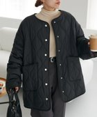 【ディスコート/Discoat】のキルティングリバーシブルファーコート 人気、トレンドファッション・服の通販 founy(ファニー) ファッション Fashion レディースファッション WOMEN アウター Coat Outerwear コート Coats thumbnail ブラック|ID: prp329100004184938 ipo3291000000029112671