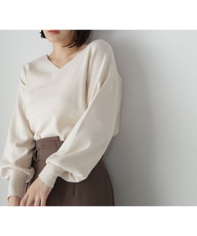 【ナチュラル ビューティー ベーシック/NATURAL BEAUTY BASIC】の総針ベーシックシリーズ Vネックニット 24AW 人気、トレンドファッション・服の通販 founy(ファニー) ファッション Fashion レディースファッション WOMEN トップス・カットソー Tops/Tshirt ニット Knit Tops Vネック V-Neck 2024年 2024 2024-2025秋冬・A/W Aw/Autumn/Winter/Fw/Fall/2024-2025 スリーブ Sleeve フォルム Form プレート Plate ベーシック Basic 定番 Standard |ID:prp329100004185054