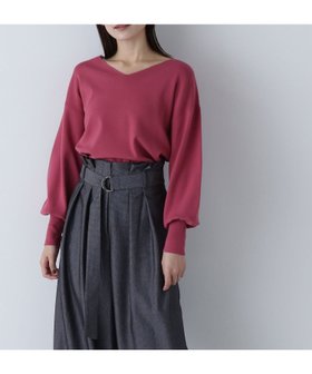 【ナチュラル ビューティー ベーシック/NATURAL BEAUTY BASIC】 総針ベーシックシリーズ Vネックニット 24AW人気、トレンドファッション・服の通販 founy(ファニー) ファッション Fashion レディースファッション WOMEN トップス・カットソー Tops/Tshirt ニット Knit Tops Vネック V-Neck 2024年 2024 2024-2025秋冬・A/W Aw/Autumn/Winter/Fw/Fall/2024-2025 スリーブ Sleeve フォルム Form プレート Plate ベーシック Basic 定番 Standard |ID:prp329100004185054