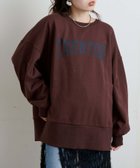 【チャオパニックティピー/CIAOPANIC TYPY】のサイドスリットカレッジスウェット 人気、トレンドファッション・服の通販 founy(ファニー) ファッション Fashion レディースファッション WOMEN トップス・カットソー Tops/Tshirt パーカ Sweats スウェット Sweat キャミワンピース Cami Dress スリット Slit 定番 Standard 人気 Popularity ルーズ Loose おすすめ Recommend thumbnail ブラウン|ID: prp329100004185064 ipo3291000000029498490