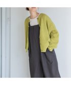 【アーバンリサーチ ドアーズ/URBAN RESEARCH DOORS】のハミルトンウール畦クルーネックカーディガン PISTACHIO|ID: prp329100004185072 ipo3291000000029061551